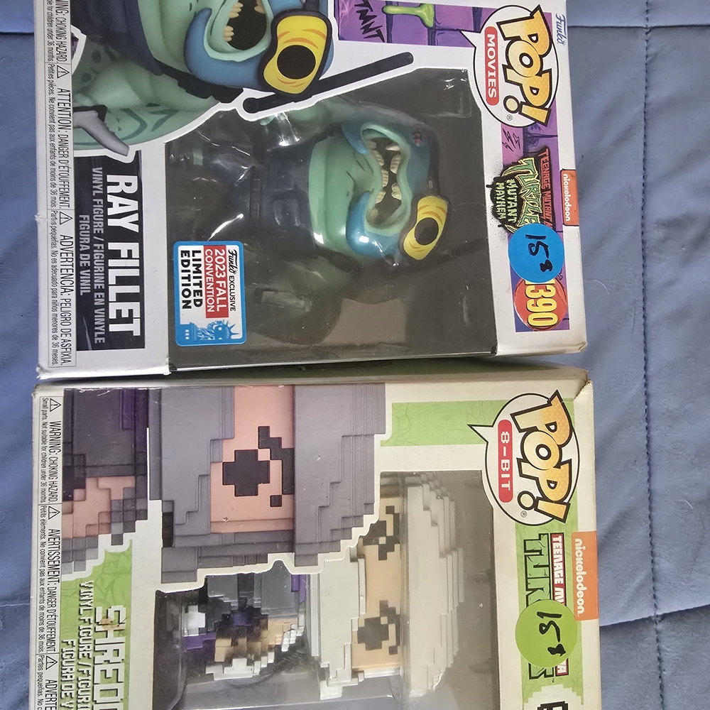 Funko Pop! Ray Fillet Vinyl Figure - Green, Blue, Yellow